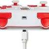 PowerA Comando com fios Mario Nintendo Switch Vermelho branco