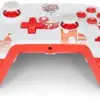 PowerA Comando com fios Mario Nintendo Switch Vermelho branco