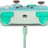 PowerA Comando Fios Animal Crossing Tom Nook Turquesa Nintendo Switch