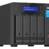 QNAP TVS-H474-PT-8G NAS 0TB Caso com Conectividade Ethernet