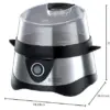 Russell Hobbs 14048-56 365W Preto e Cinza Cozimento e Escalfamento