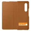 Samsung EF-FF926LAEGWW Capa de Couro Bege para Galaxy Z Fold3