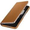 Samsung EF-FF926LAEGWW Capa de Couro Bege para Galaxy Z Fold3