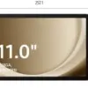 Samsung Galaxy Tab A9+ 11″ 1920×1200 64GB Cinza