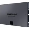 Samsung SSD 1TB 870 QVO SATA III Velocidade de leitura 560 MB