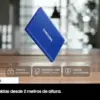 Samsung T7 SSD 4TB Velocidade 1050MB/s cinza