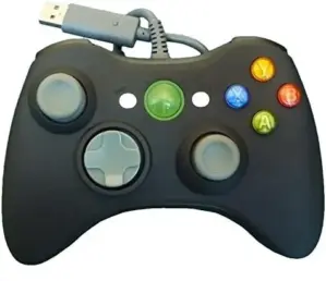 Satkit Controle com Fio Xbox 360 Compatível Preto