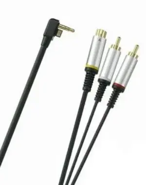 Satkit J020105 Cabo de Saída em V para PSP Slim e PSP 2000/3000