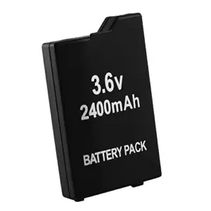 Satkit J020201 Bateria de substituição para Sony PSP2000/SLIM e PSP3000 2400mAh