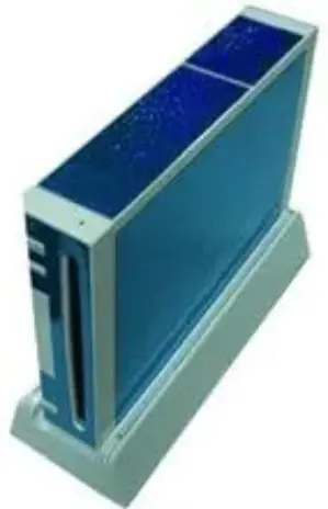 Satkit Wii Console Protetor azul compatível com Nintendo