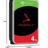 Seagate IronWolf 4TB HDD SATA 5400 RPM