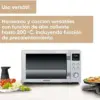 Severin MW7774 900W Micro-ondas Combo Grill Prateado