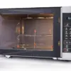 Sharp YC-MG02E-S 800W Micro-ondas combinado com grill Preto
