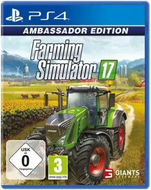Sony Farming Simulator 17 Ambassador Edition PS4 Platinum Pack Big Bud