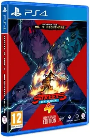 Sony Streets of Rage 4 Anniversary Edition PS4 DLC Mr X Nightmare