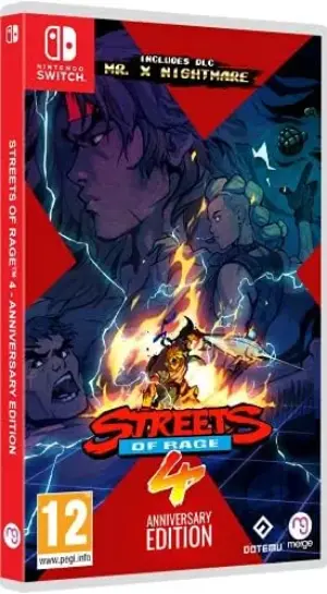 Streets of Rage 4 Anniversary Edition Nintendo Switch  Completa 2021