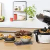 Tefal ActiFry Genius 1,2kg Preto Frigideira de baixa gordura
