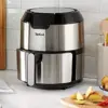 Tefal Easy Fry Deluxe EY401D 4,2L Cinza e Preto Fritadeira a ar quente