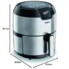 Tefal Easy Fry Deluxe EY401D 4,2L Cinza e Preto Fritadeira a ar quente