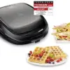 Tefal SW341B 700W 2 Waffles Cinza Multifuncional