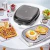 Tefal SW341B 700W 2 Waffles Cinza Multifuncional