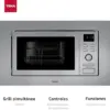 Teka MWE202 FI INOX 800 W 20 l micro-ondas encastrar