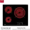 Teka TZ6317 5400W vitrocerâmica 3 zonas
