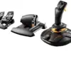 Thrustmaster T.16000M FCS Flight Joystick com Pedais e Comando de Potência USB