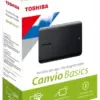 Toshiba Canvio Basics 1TB USB 3.2 Preto