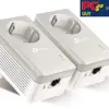TP-Link AV600 Powerline Adapter Velocidade até 600 Mbps Branco