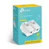 TP-Link AV600 Powerline Adapter Velocidade até 600 Mbps Branco
