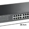 TP-Link TL-SG1024D Switch Não-Gerido Gigabit Ethernet 24 Portas Cinzento