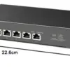 TP-Link TL-SX105 Switch de Rede 10G 5 Portas Preto