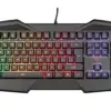 Trust GXT 830 Avonn Teclado Membrana RGB USB Preto