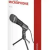 Trust Microfone Starzz All-round com fio 3.5mm silenciador e tripé