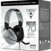 Turtle Beach Recon 70P Binaural {Conforto leve, Microfone rebatível} Preto e Prateado