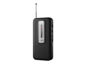 Philips TAR 1506/00 Rádio Portátil Preto Compacto FM MW