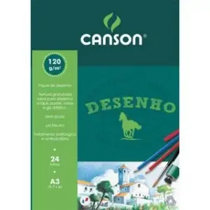 Canson Bloco de Desenho A3 50g 80 Folhas