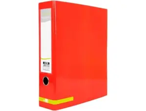 LiderPapel Pasta Arquivo Cartão A4 Vermelha 80mm