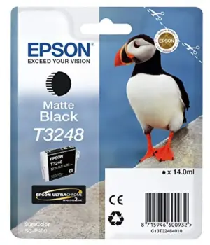 Epson T3248 Tinteiro Preto Mate