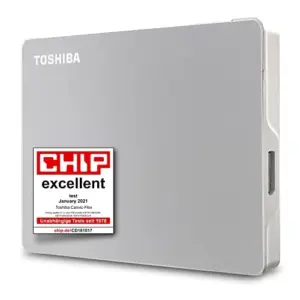 Toshiba Canvio Flex 1TB Micro-usb-b 3.2 Gen 1 Prateado