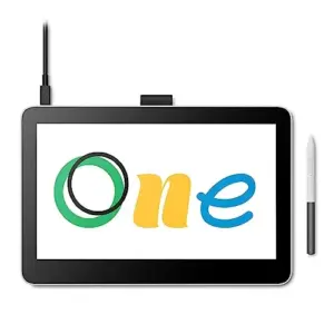 Wacom One 13 Touch Monitor 13.3″ com Função Touch de 10 Dedos Branco