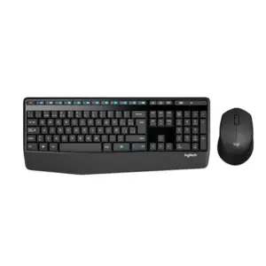 Logitech MK345 Wireless Combo Preto Teclado e Rato Auxiliares