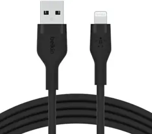 Belkin CAA008BT1MBK Cabo USB 1m USB A USB C/Lightning
