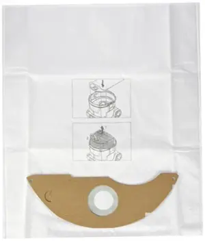 Karcher Sacos para Aspirador NT 22/1 5 Peças Brancos