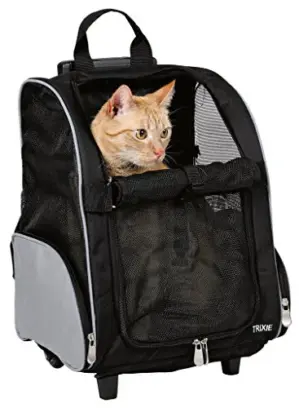 Trixie Trolley Tbag Nylon 36x50x27cm Cinza Transportadora para cães