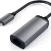 Satechi Adaptador USB-C para Ethernet Gigabit 10/100/1000 Mbps Cinzento