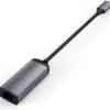 Satechi Adaptador USB-C para Ethernet Gigabit 10/100/1000 Mbps Cinzento