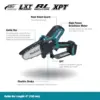 Makita DUC101Z Serra de Poda de Corrente 18V 100mm