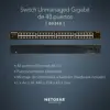 Netgear GS348 Switch Não Gerenciado 48 Portas Gigabit Ethernet